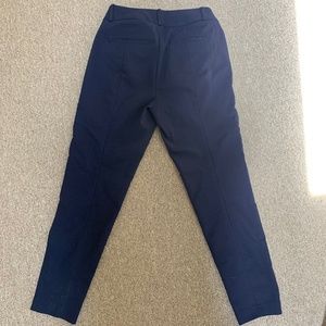 LOFT Julie Skinny Navy Pants (size 2)